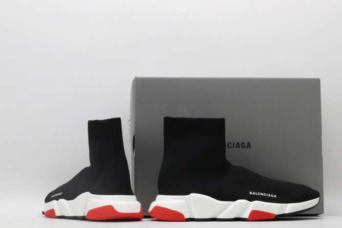 bl speed trainer sneakers sole black red 031503