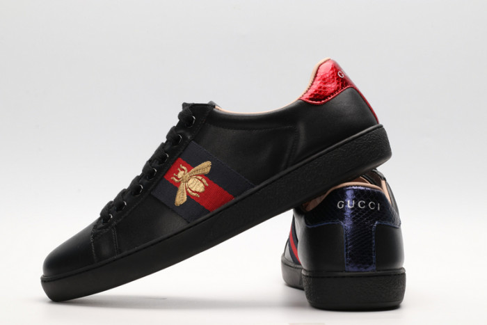 gi ace embroidered low-top sneaker 043001