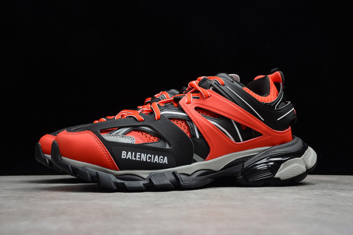 bl tess s. gomma track low sneakers red black 022509