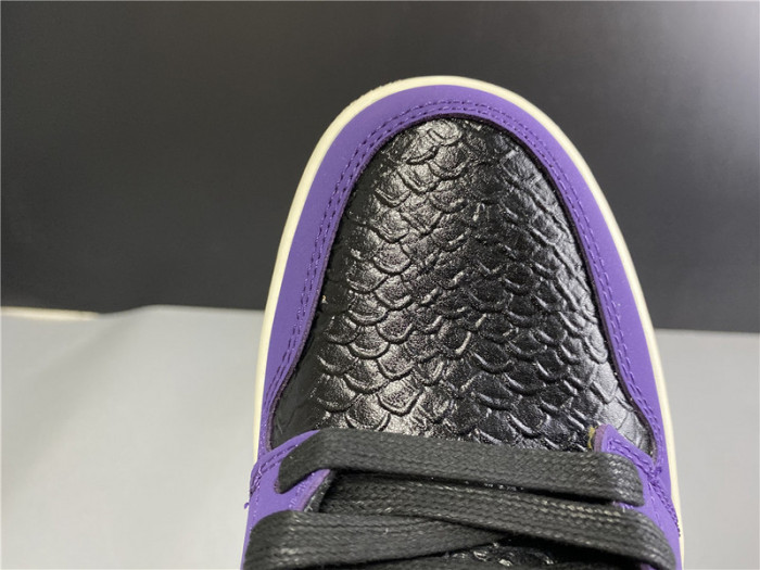 union x air jordan 1 high og black purple gold “mamba” 555088-171