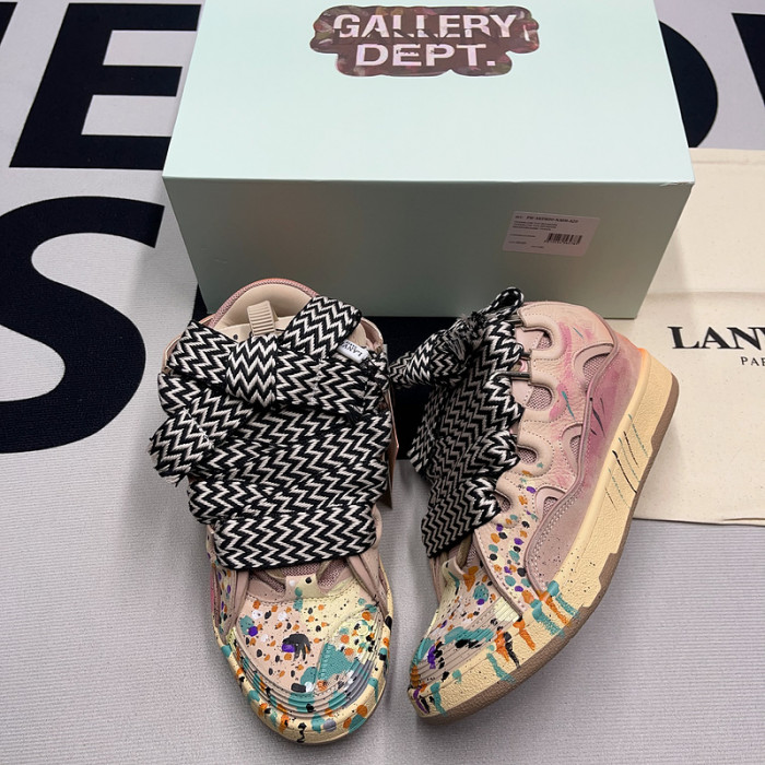 lanvin curb sneaker