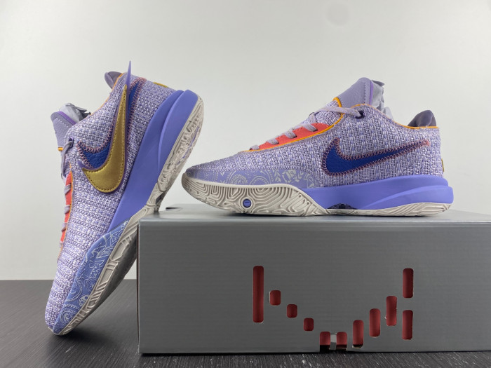 nike lebron 20 violet frost dj5422-500