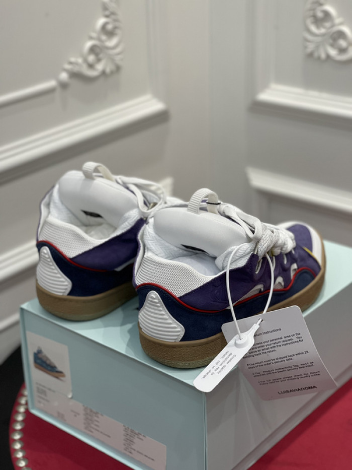 lanvin curb sneaker