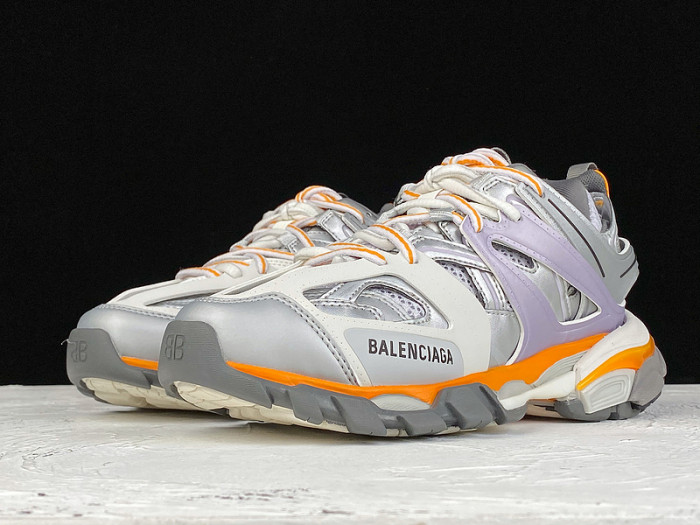 bl tess s. gomma trek low sneakers cream orange h903p080