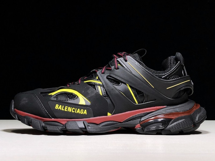 bl tess s. gomma trek low sneakers black yellow h903p039