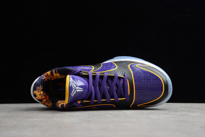 kobe 5 protro lakers court purple/black-university gold cd4991-500